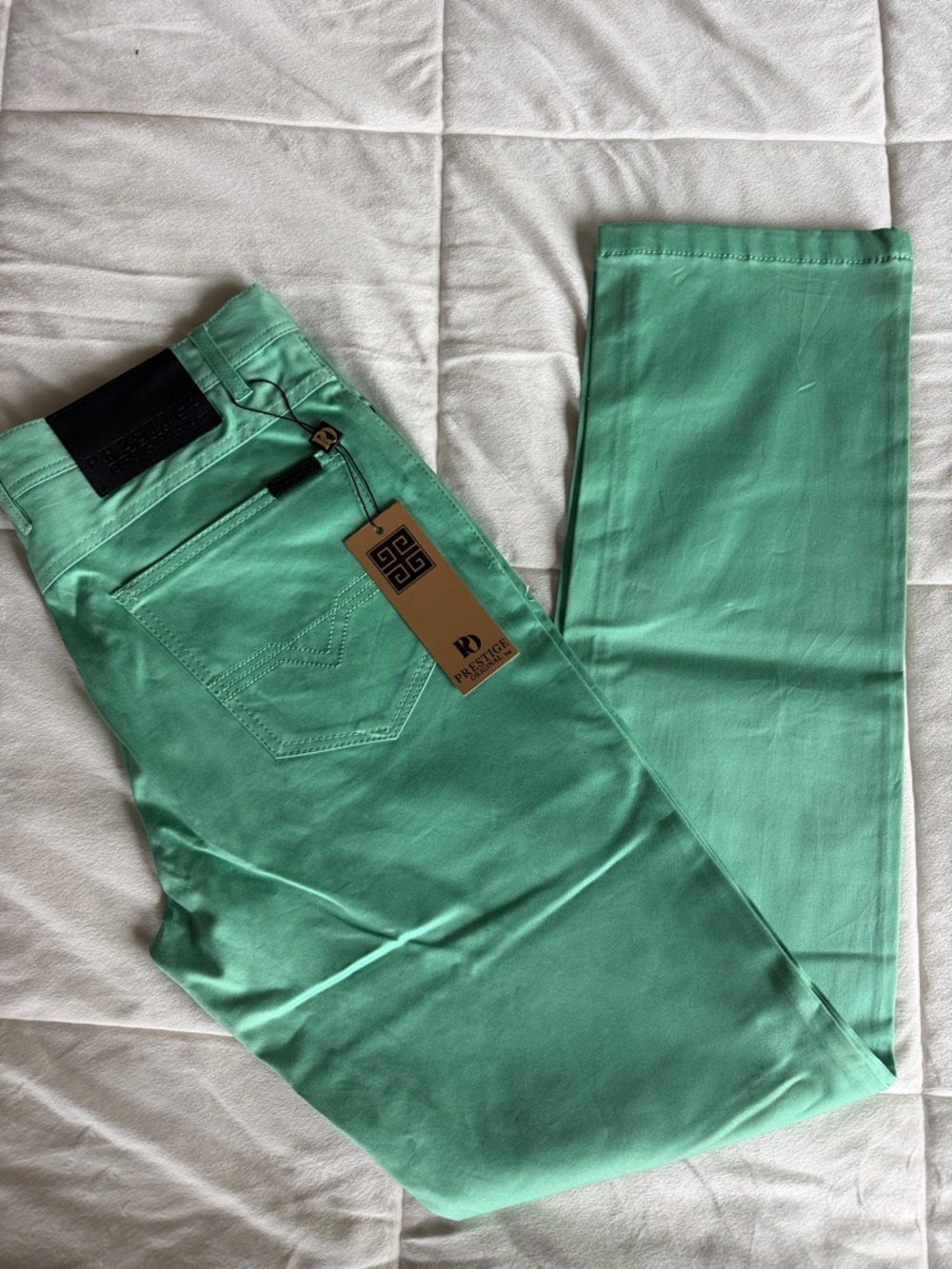 Prestige Original Green Jeans with Tag
